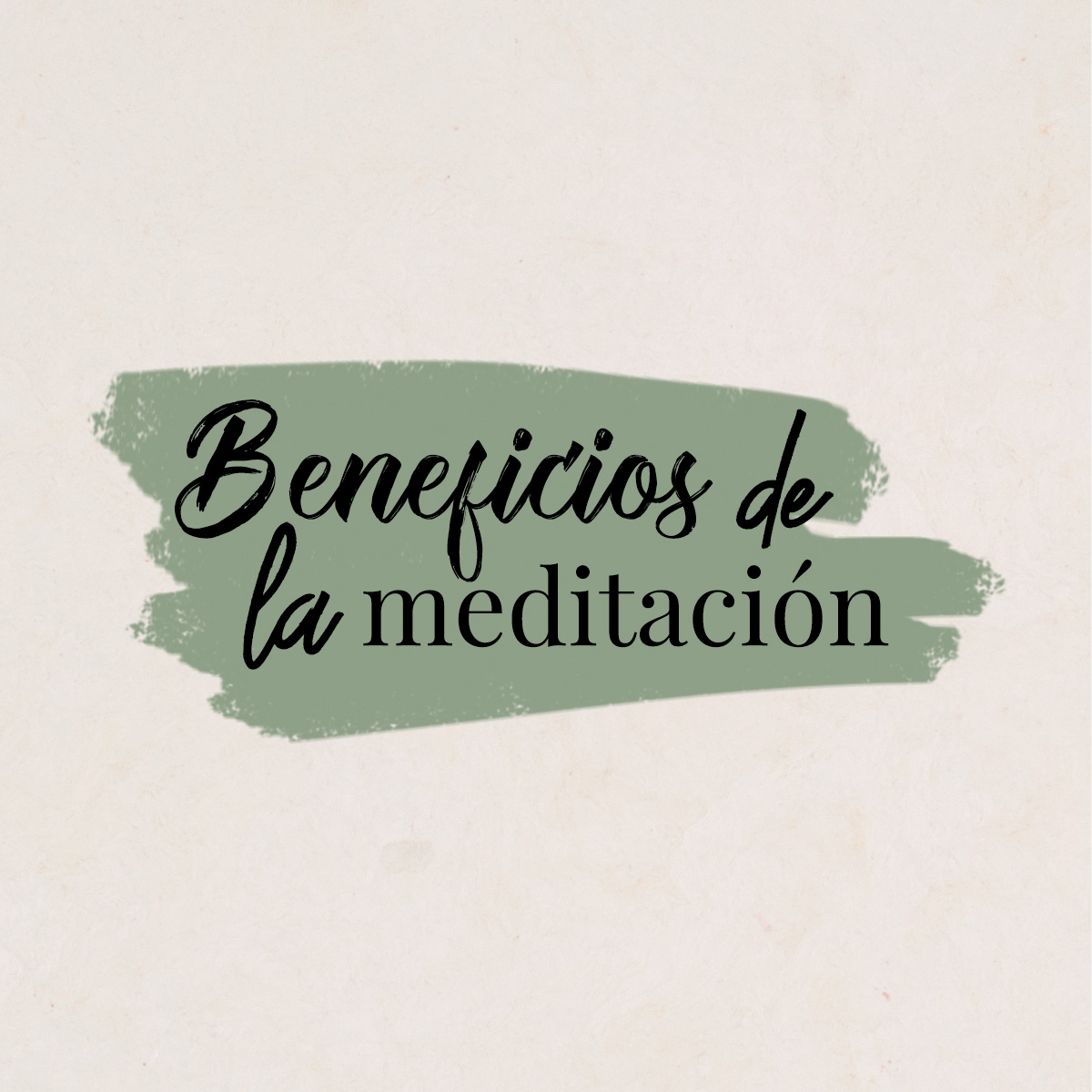 Beneficios de la meditación